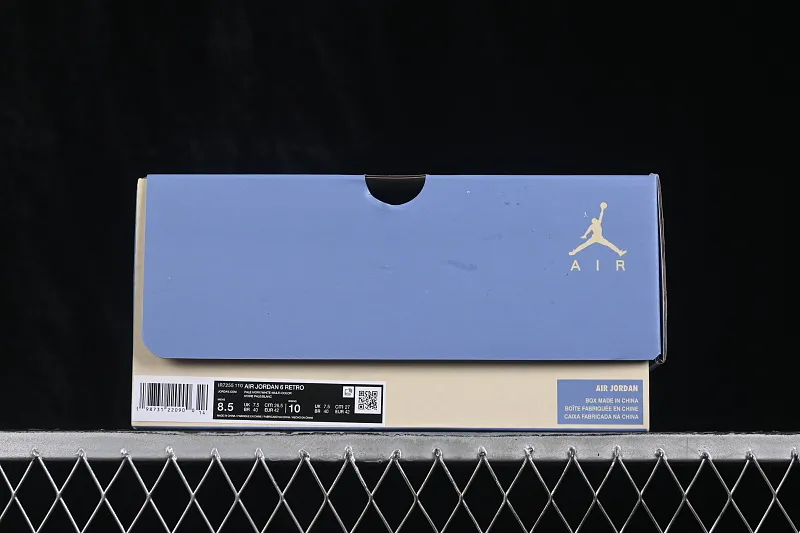 All categories Air Jordan Jordan series basketball shoes Air Jordan 6 Atmos x Air Jordan 6 Retro "Sashiko" AJ6 Joe 6 milk white blue Sashiko embroidery IR7255-110